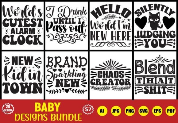 Baby SVG Designs Bundle: Graphics & T-Shirt Review