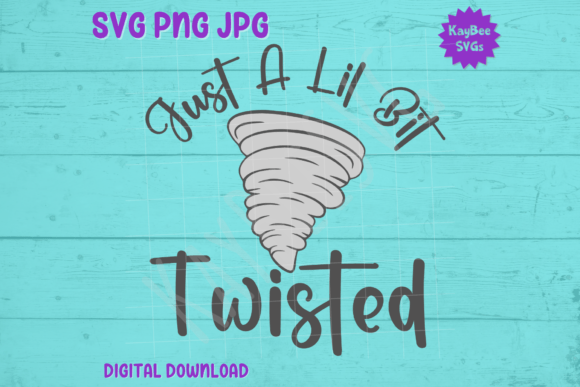 Just a Lil Bit Twisted – Tornado SVG PNG Review