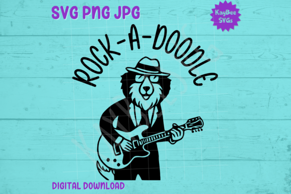 Rock-a-Doodle Sheepadoodle Dog: Graphics for Playful T-Shirt Designs