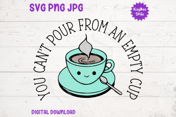 You Can't Pour from an Empty Cup: T-Shirt Design Review